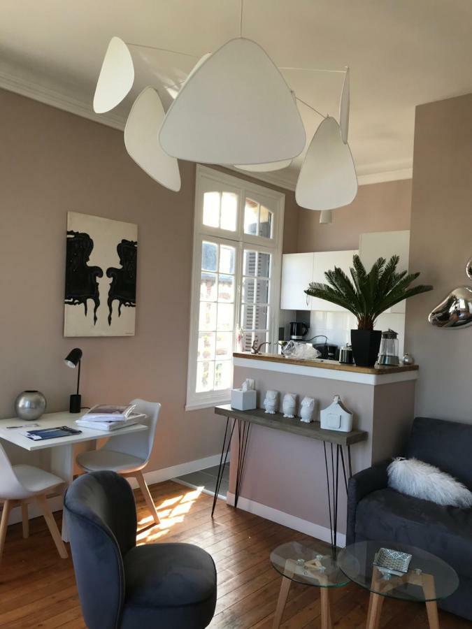 " La Vue " - Studio En Bord De Mer Lägenhet Deauville Exteriör bild